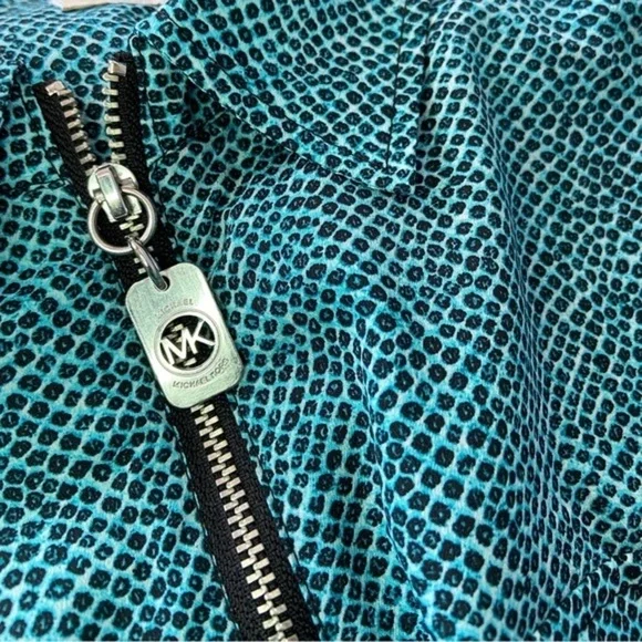 MICHAEL MICHAEL KORS REPTILE PRINT BLOUSE - Picture 7 of 9